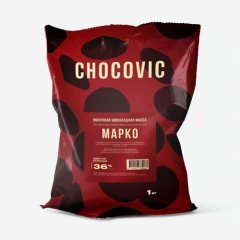 Шоколад молочный CHOCOVIC "Марко" 36% 1 кг CHM-T14CHVC-69C
